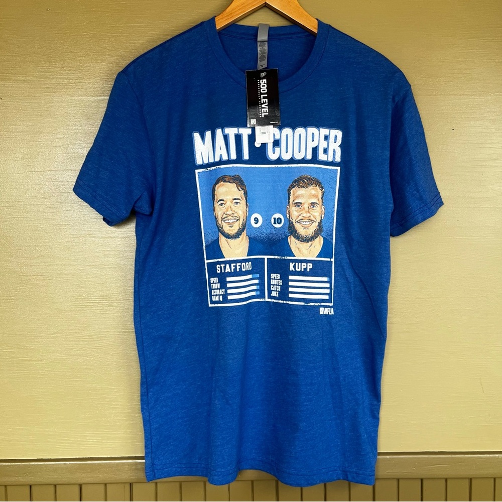 Next Level 500 NFL Stafford Kupp graphic Tee